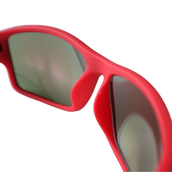 BIOHAZARD UV400 CE Shock Resistant RED Frame Sunglasses w/ Reflective Lens - Picture 8 of 9
